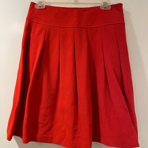 Banana Republic - knee-length red skirt, size 8